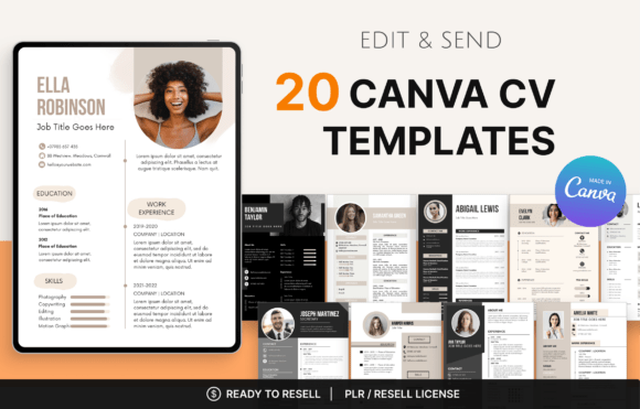 20 Canva CV Templates: A Modern Toolkit for Job Seekers