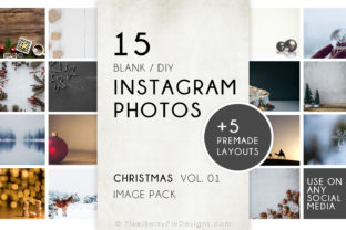 Christmas Holiday Instagram Photo Templates: Your Festive Content Saver