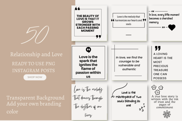 Elevate Your Brand with Relationship and Love Templates