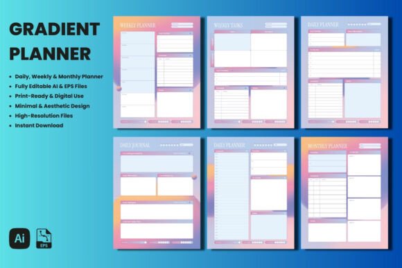 Master Your Schedule with Digital Planner Templates