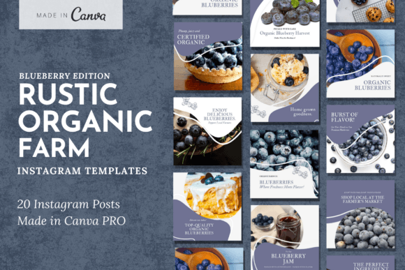 Rustic Organic Farm Instagram Templates: A Blueprint for Authentic Branding