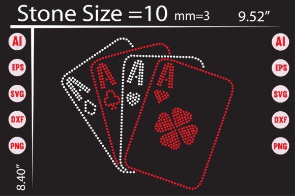 Sparkle and Strategy: Elevating Your Brand with Rhinestone Playing Cards Templates