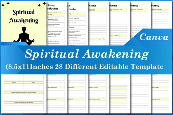 Transform Your Creative Projects with Spiritual Awakening Canva Templates